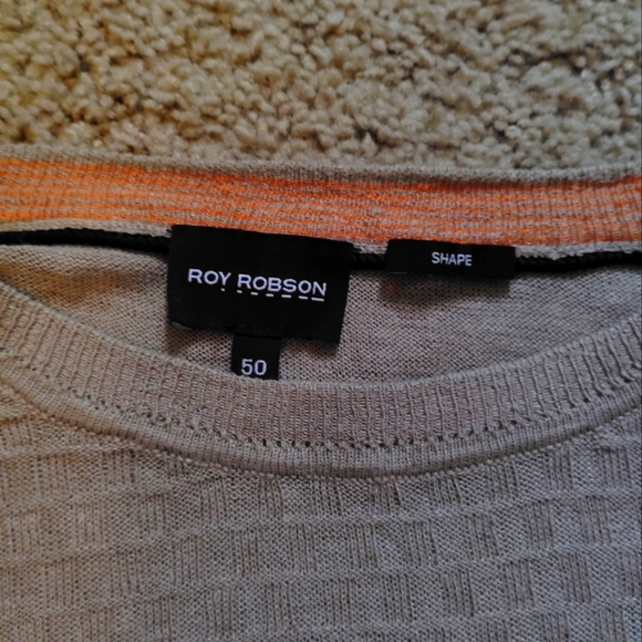 Roy Robson Linen T-shirt - Picture 4 of 5